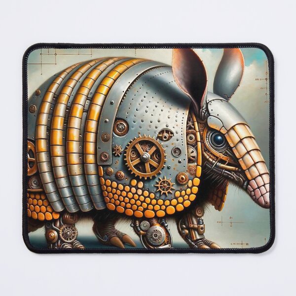 Item preview, Steampunk Armadillo designed and sold by NovosArt.