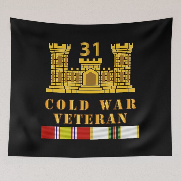 Item preview, Army - 31st Engineer Battalion - ENG Branch - Cold War Vet w COLD SVC designed and sold by Military Insignia Products.