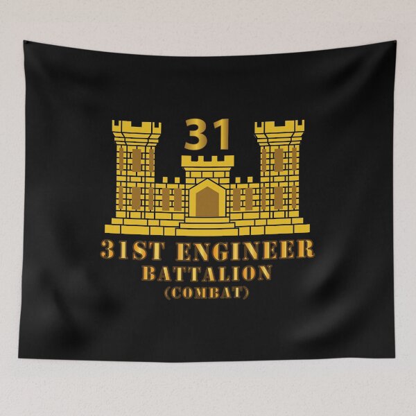 Item preview, Army - 31st Engineer Battalion (Combat) w ENG Branch designed and sold by Military Insignia Products.