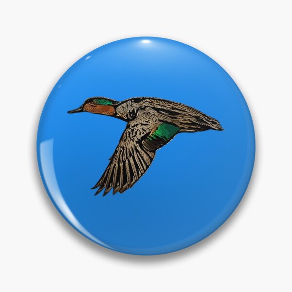 Item preview, Green Winged Teal Black Alternate Design  designed and sold by designsasstultd.