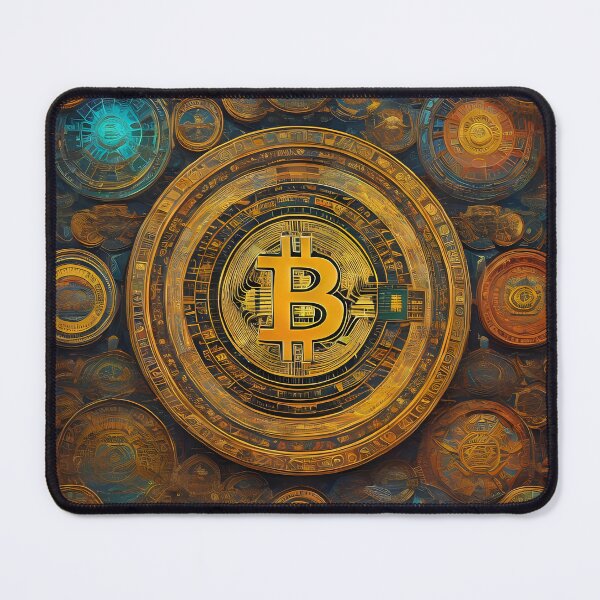 Artikelvorschau, Bitcoin-Mining und zukünftige Bitcoin-Milliardärs-KI entworfen und verkauft von Common Truth.
