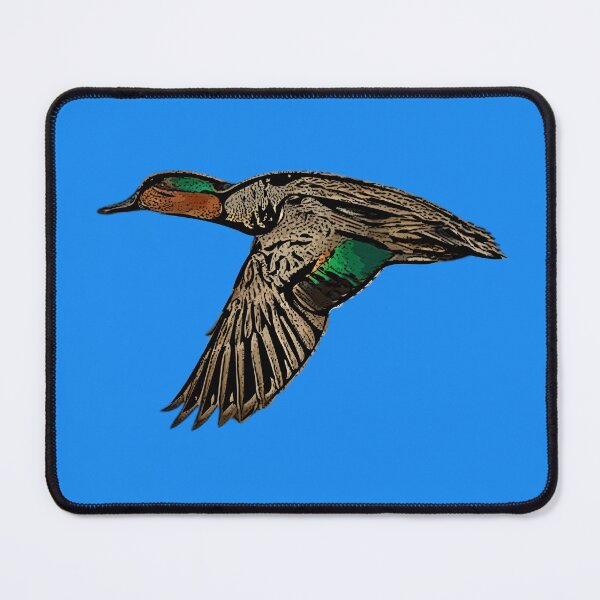 Item preview, Green Winged Teal Black Alternate Design  designed and sold by designsasstultd.