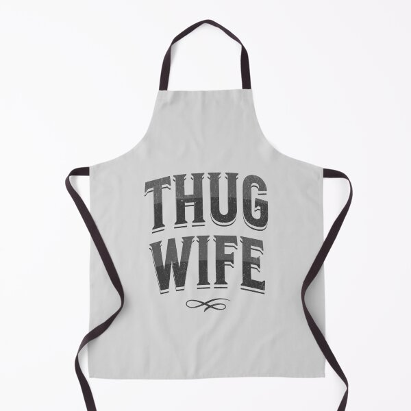 Item preview, "Thug Wife" - Streetwise Humor Thug Life Pun for Cool Spouses designed and sold by lunaticbear.