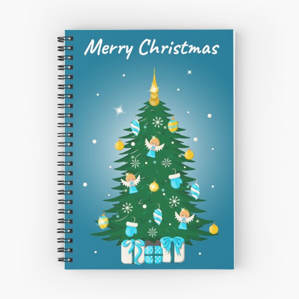 Item preview, Merry Christmas festive decorated tree designed and sold by AlonaHerbei.