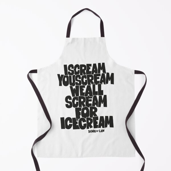 Item preview, I Scream, You Scream, we all scream for ice cream - Roberto Benigni Quote - Down by Law designed and sold by Boogosh.