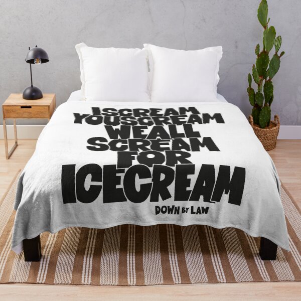 Item preview, I Scream, You Scream, we all scream for ice cream - Roberto Benigni Quote - Down by Law designed and sold by Boogosh.