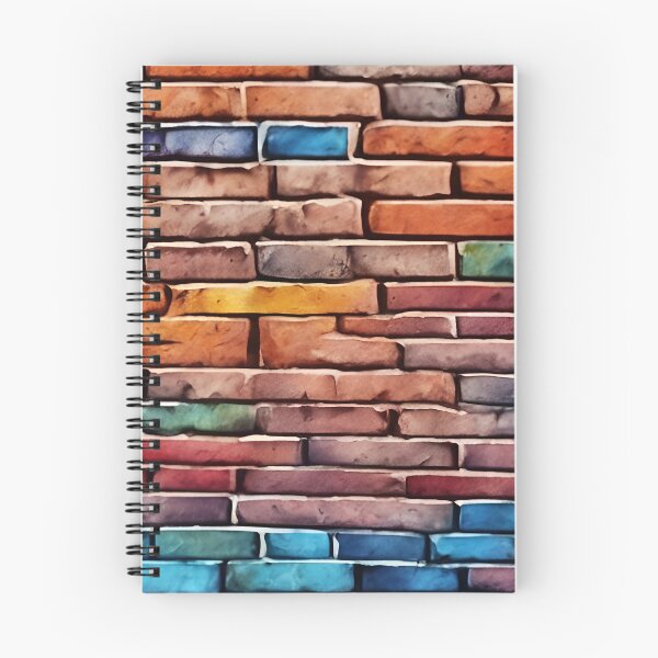 Item preview, Magical Colorful Brick Pattern designed and sold by DigiDreamyArt.