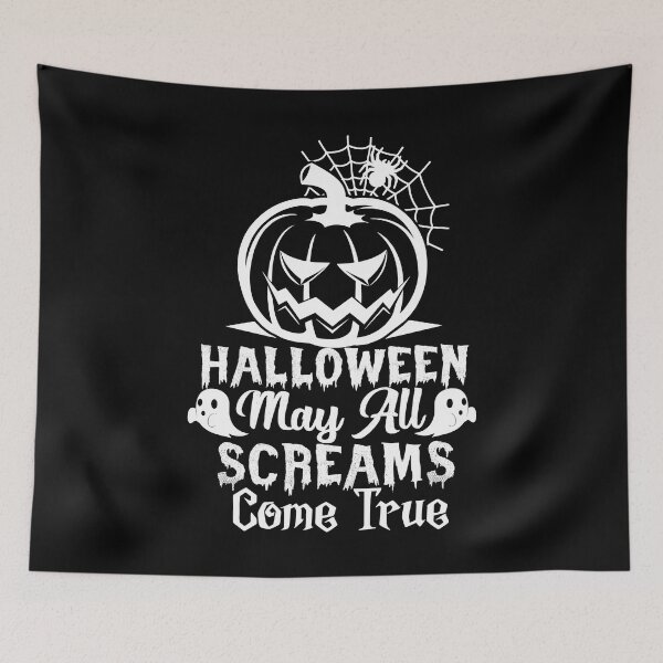 Item preview, May all your screams come true designed and sold by NettiesWallArt.
