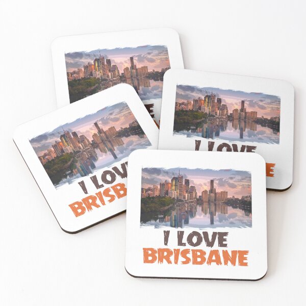 Item preview, I love brisbane - Australia  designed and sold by PatternDesign91.