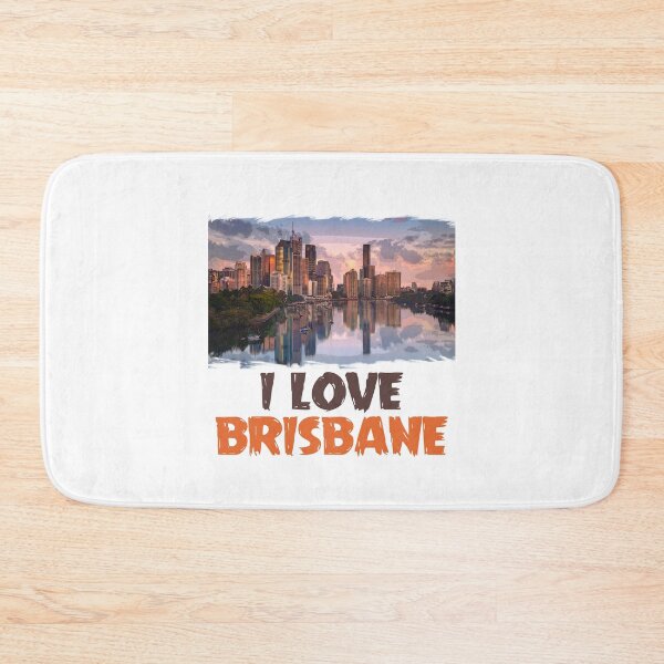 Item preview, I love brisbane - Australia  designed and sold by PatternDesign91.