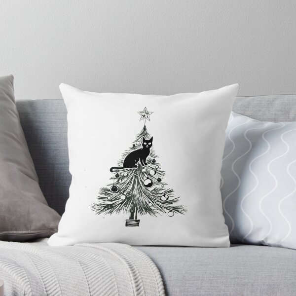 Artikelvorschau, Schwarze Katze des Weihnachtsmanns entworfen und verkauft von DavidPrintCraft.