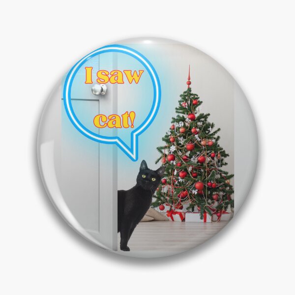 Item preview, I saw cat!, I saw that! Jesus saw that not. designed and sold by Cerulean-Shop.