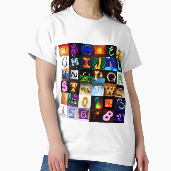 36 Days of Type Classic T-Shirt
