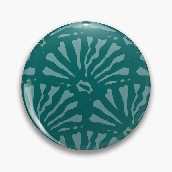 Item preview, Teal mushroom fans designed and sold by Anne-Leue.