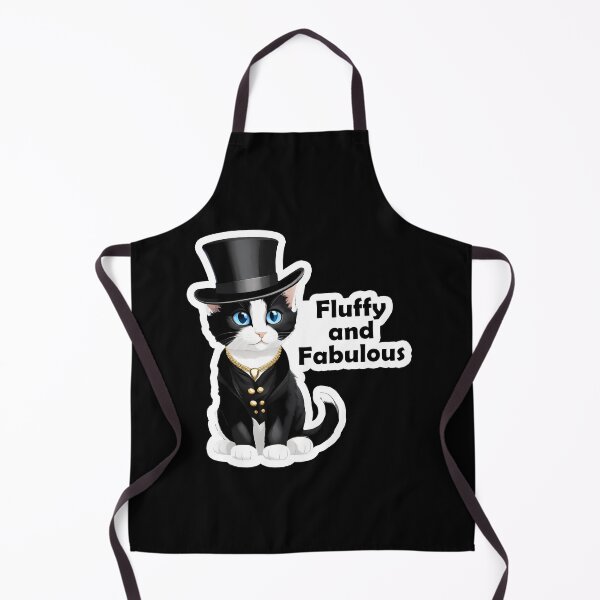 Item preview, Cute Cat Wearing A Top Hat and Vest - Fluffy and Fabulous designed and sold by mysticalcorner.