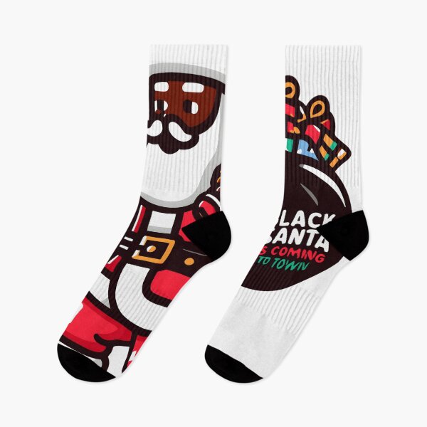 Item preview, Black Santa Merry Christmas designed and sold by KitonicTees.