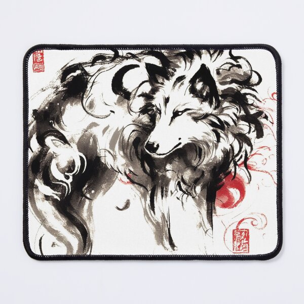 Item preview, Chinese Style Ink Wolf designed and sold by Lukasz Kobylka.