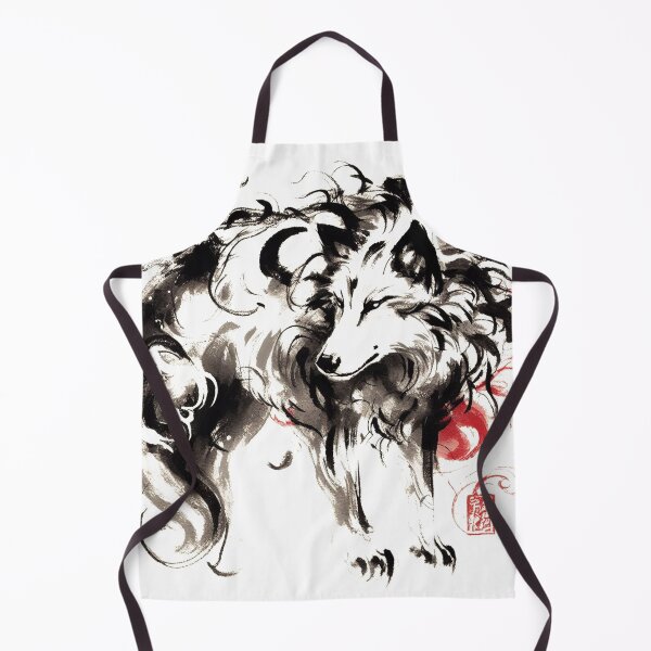 Item preview, Chinese Style Ink Wolf designed and sold by Lukasz Kobylka.