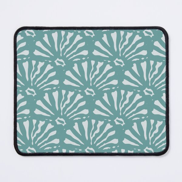 Item preview, Eggshell blue mushroom fans designed and sold by Anne-Leue.