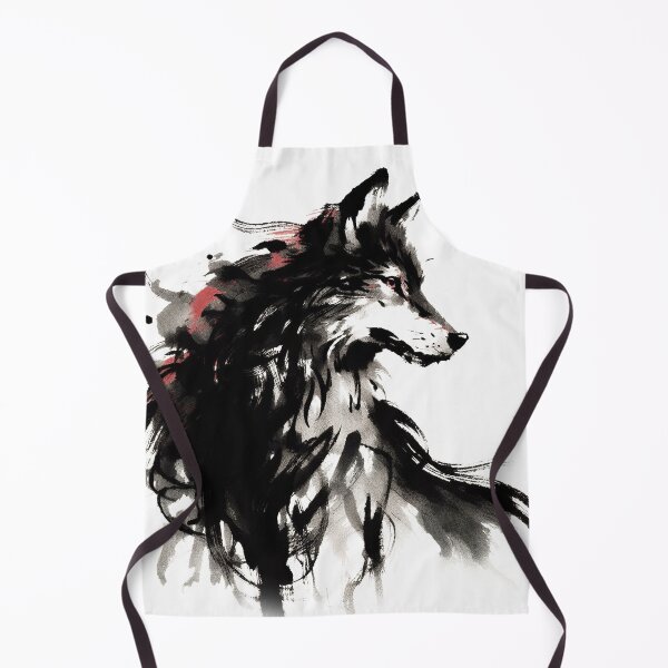Item preview, Chinese Style Ink Wolf designed and sold by Lukasz Kobylka.