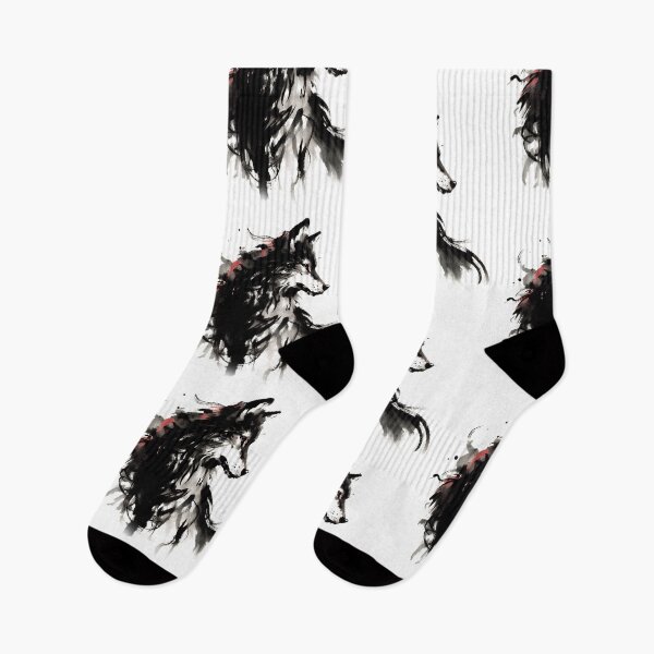 Item preview, Chinese Style Ink Wolf designed and sold by Lukasz Kobylka.