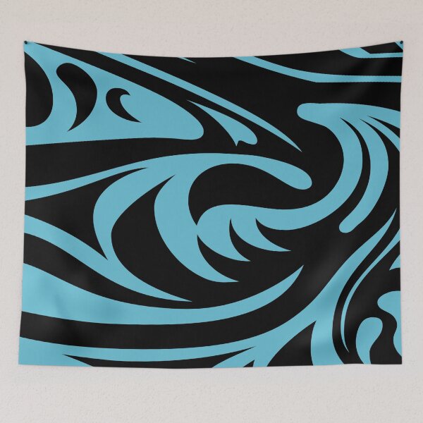 Item preview, Swinging Art. Wavy Swirl Tribal tattoo.  by Mill2023 designed and sold by Mill2023.