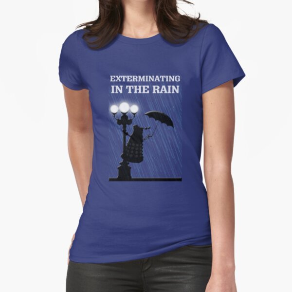 MusiKill in the Rain Fitted T-Shirt