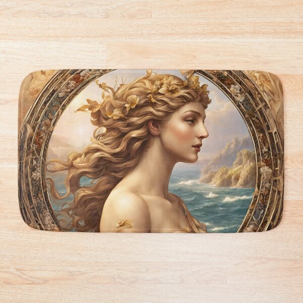 Item preview, Aphrodite Greek Goddess of Love and Beauty Drawing designed and sold by TheLocoShop.