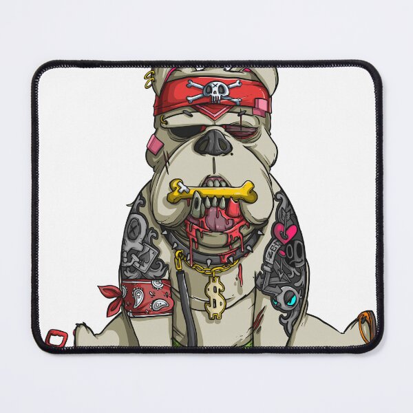 Item preview, Pirate Pug Sticker designed and sold by AmadKizuna.