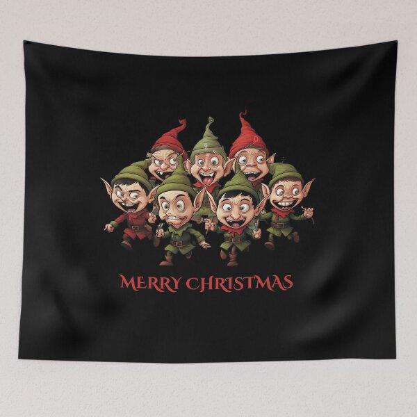 Item preview, Elf Antics: The Merry Mischief-Makers designed and sold by FunnyDesignsArt.