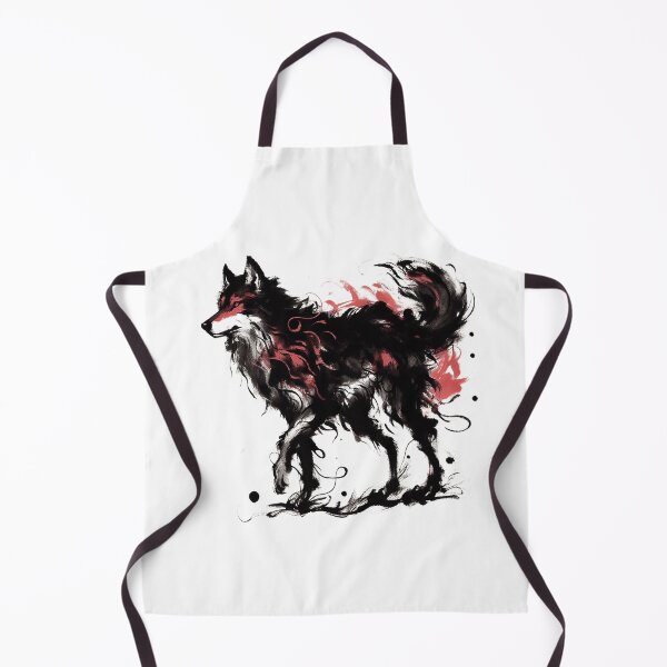 Item preview, Chinese Style Ink Wolf designed and sold by Lukasz Kobylka.