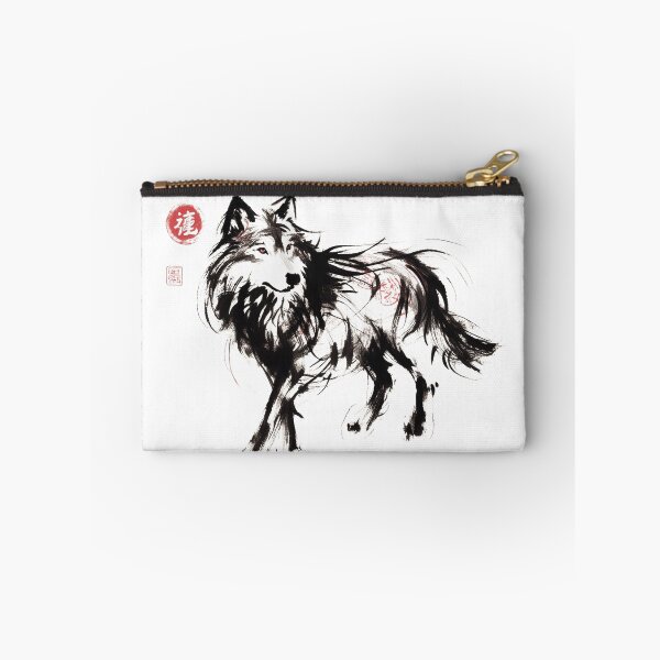 Item preview, Chinese Style Ink Wolf designed and sold by Lukasz Kobylka.