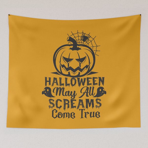 Item preview, May all screams come true designed and sold by NettiesWallArt.