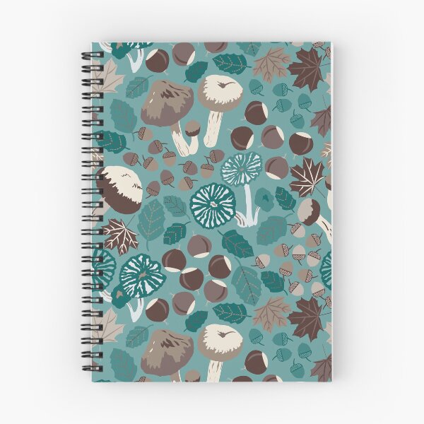Item preview, Forest harvest on eggshell blue designed and sold by Anne-Leue.