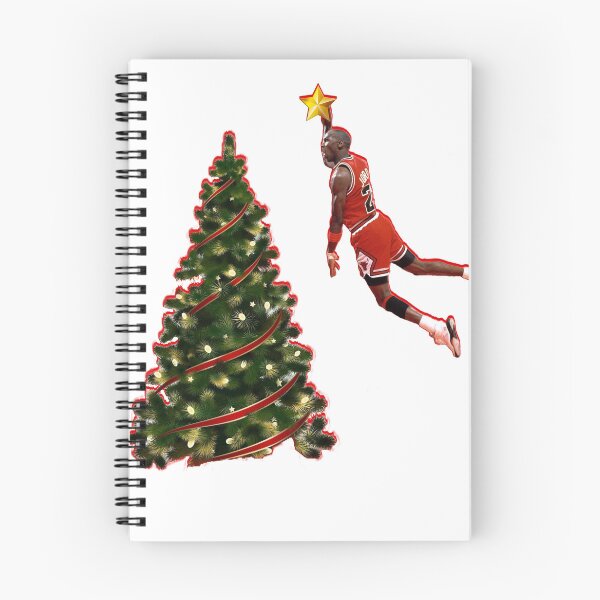 Item preview, Jordan dunking on Christmas tree designed and sold by wonderscrafts.