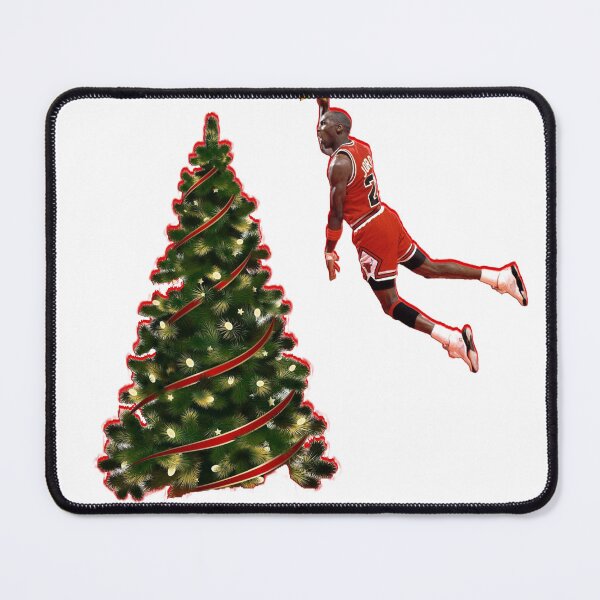 Item preview, Jordan dunking on Christmas tree designed and sold by wonderscrafts.