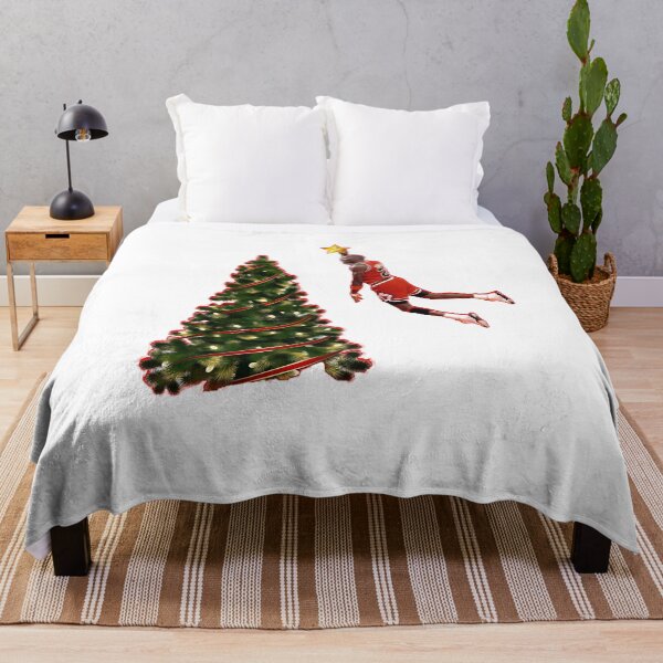 Item preview, Jordan dunking on Christmas tree designed and sold by wonderscrafts.