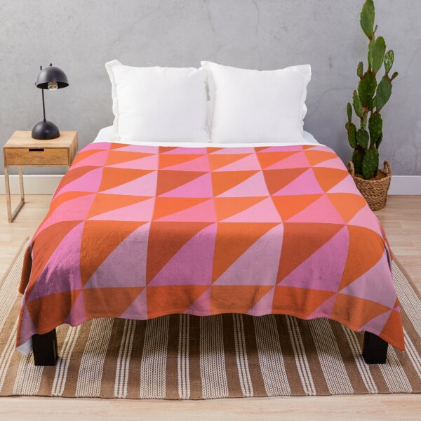 Item preview, Pink and Orange Geometric Pattern designed and sold by OneThreeSix.
