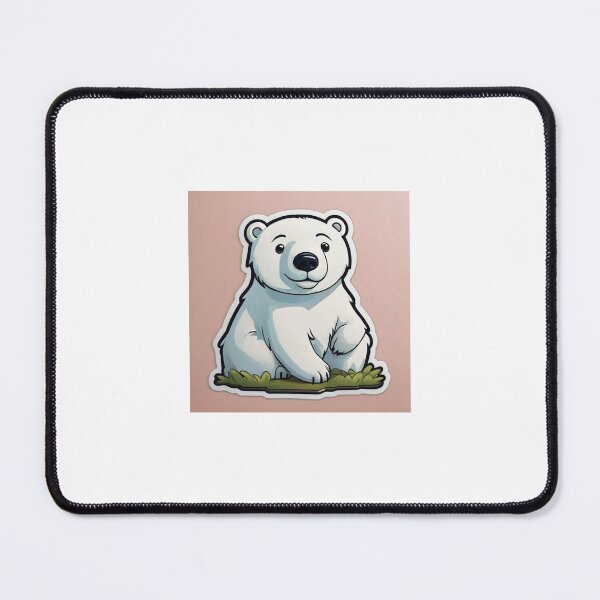 Item preview, Cute Cartoon Polar Bear designed and sold by PatchPerfect.