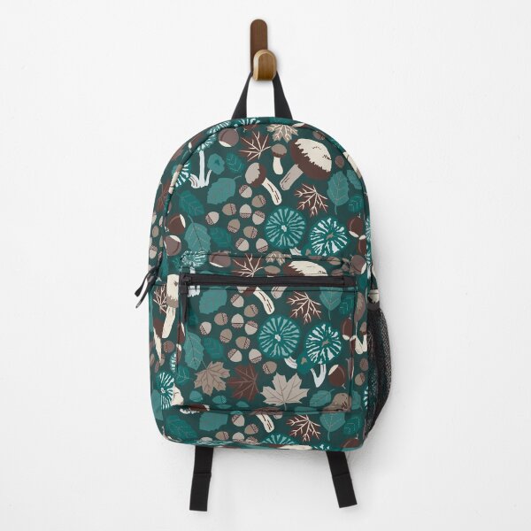 Item preview, Forest harvest on dark teal designed and sold by Anne-Leue.