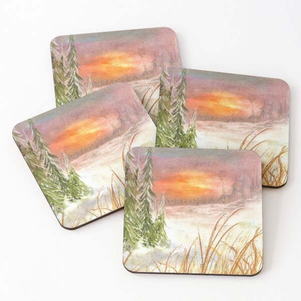 Item preview, Winter Sunset designed and sold by Scott and Mary Schneider art_photography.
