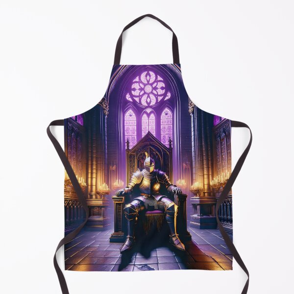 Item preview, The Demon's Dark Soul – Warrior in Plate Armor on the Stone Throne #20 designed and sold by BeNiceOrDie.