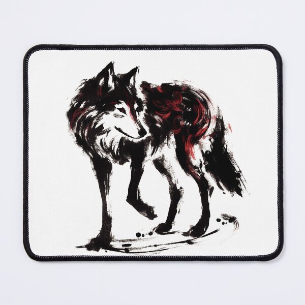 Item preview, Chinese Style Ink Wolf designed and sold by Lukasz Kobylka.