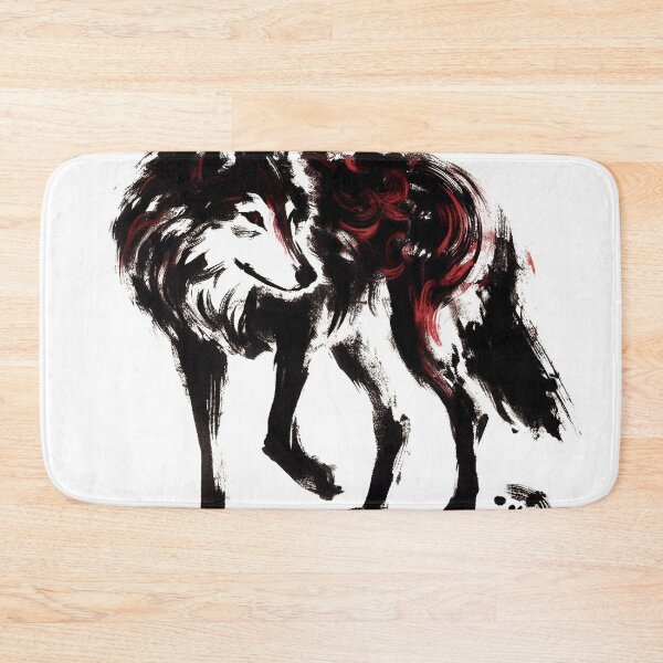 Item preview, Chinese Style Ink Wolf designed and sold by Lukasz Kobylka.
