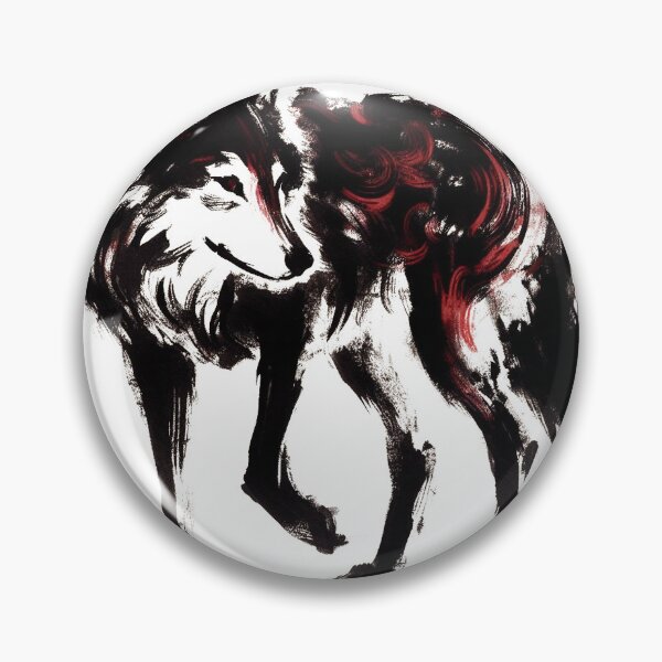 Item preview, Chinese Style Ink Wolf designed and sold by Lukasz Kobylka.