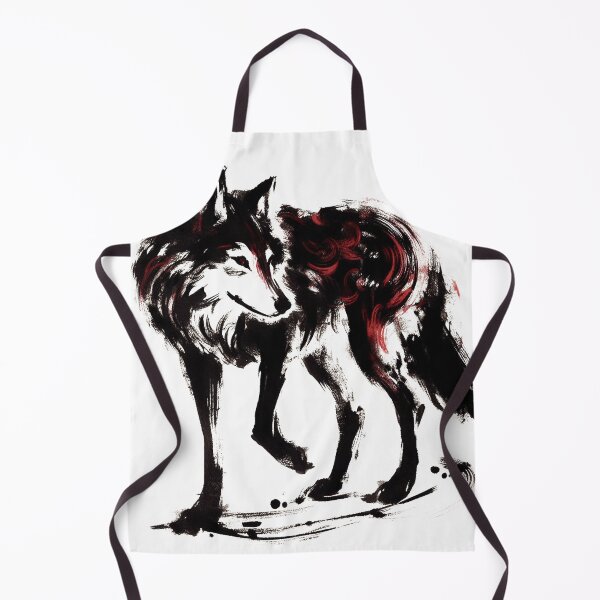 Item preview, Chinese Style Ink Wolf designed and sold by Lukasz Kobylka.