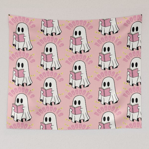 Item preview, Cute Ghost Reading a Book, Halloween Readers designed and sold by Mariana Piana.