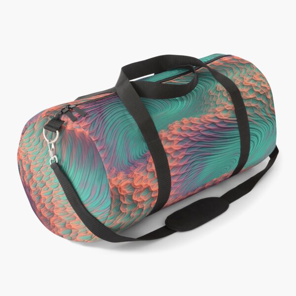 Item preview, Cool Digital Vaporwave Pink Blue Abstract Print Pattern designed and sold by bubblegoth.