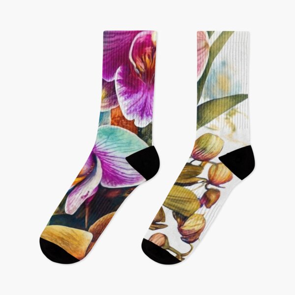 Item preview, logo picture sketch mandala graphics black white color circles flowers creamy yellow orange red green beautiful t-shirt wonderful dress print colorful orchids natural flowers floral print designed and sold by gulka8.