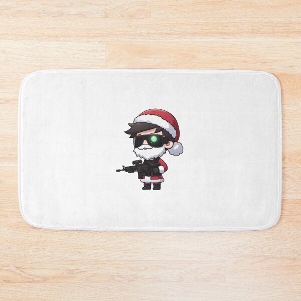 Item preview, Chibi santa in a tactical gear designed and sold by Wxjtecki.